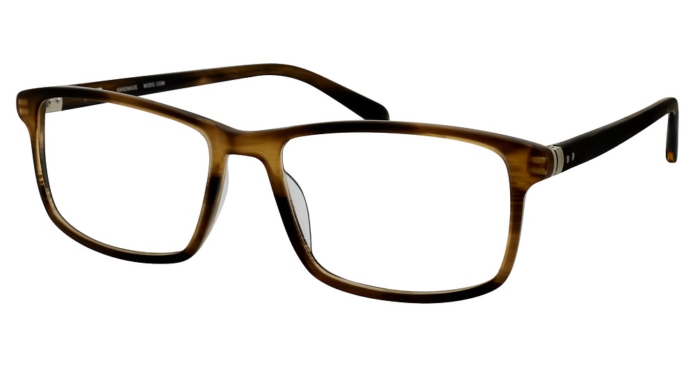 Modo 6529 rectangle eyeglasses in Matte Bark