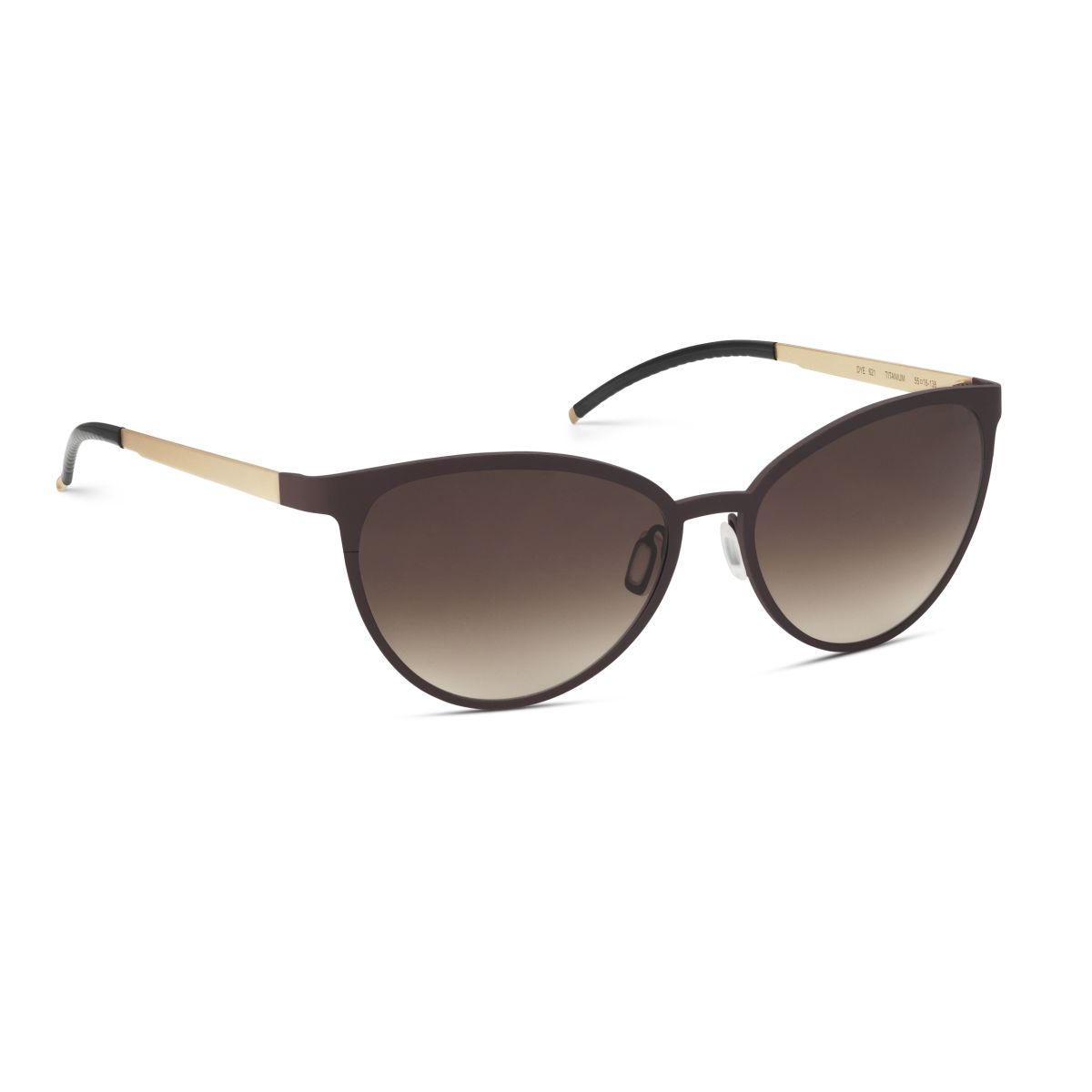 Mat Chocolate / Sandblasted Gold