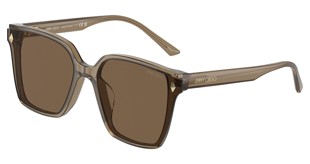 TRANSPARENT BROWN / DARK BROWN