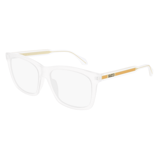 Gucci GG0561O rectangle sunglasses in Crystal Crystal Transparent