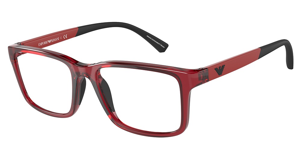 SHINY TRANSPARENT RED