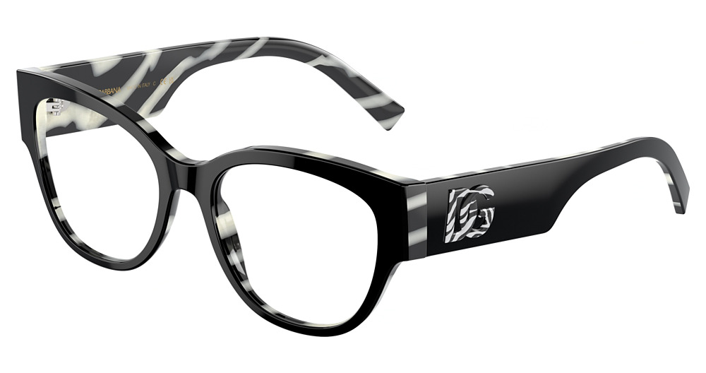 BLACK ON ZEBRA