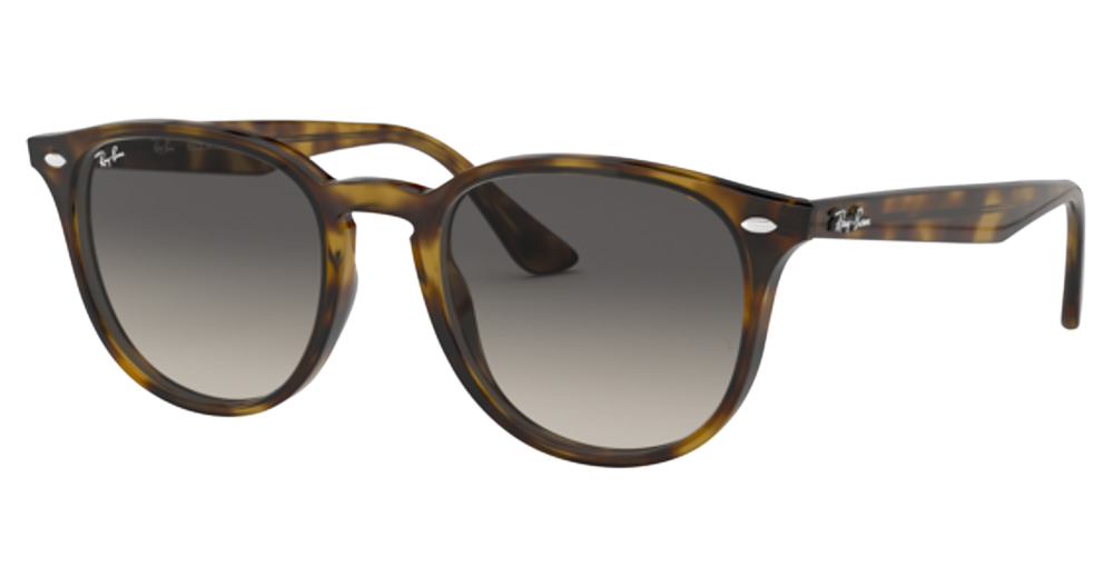 Ray-Ban RB4259 round sunglasses in Light Havana/Light Grey Gradient Dark Grey