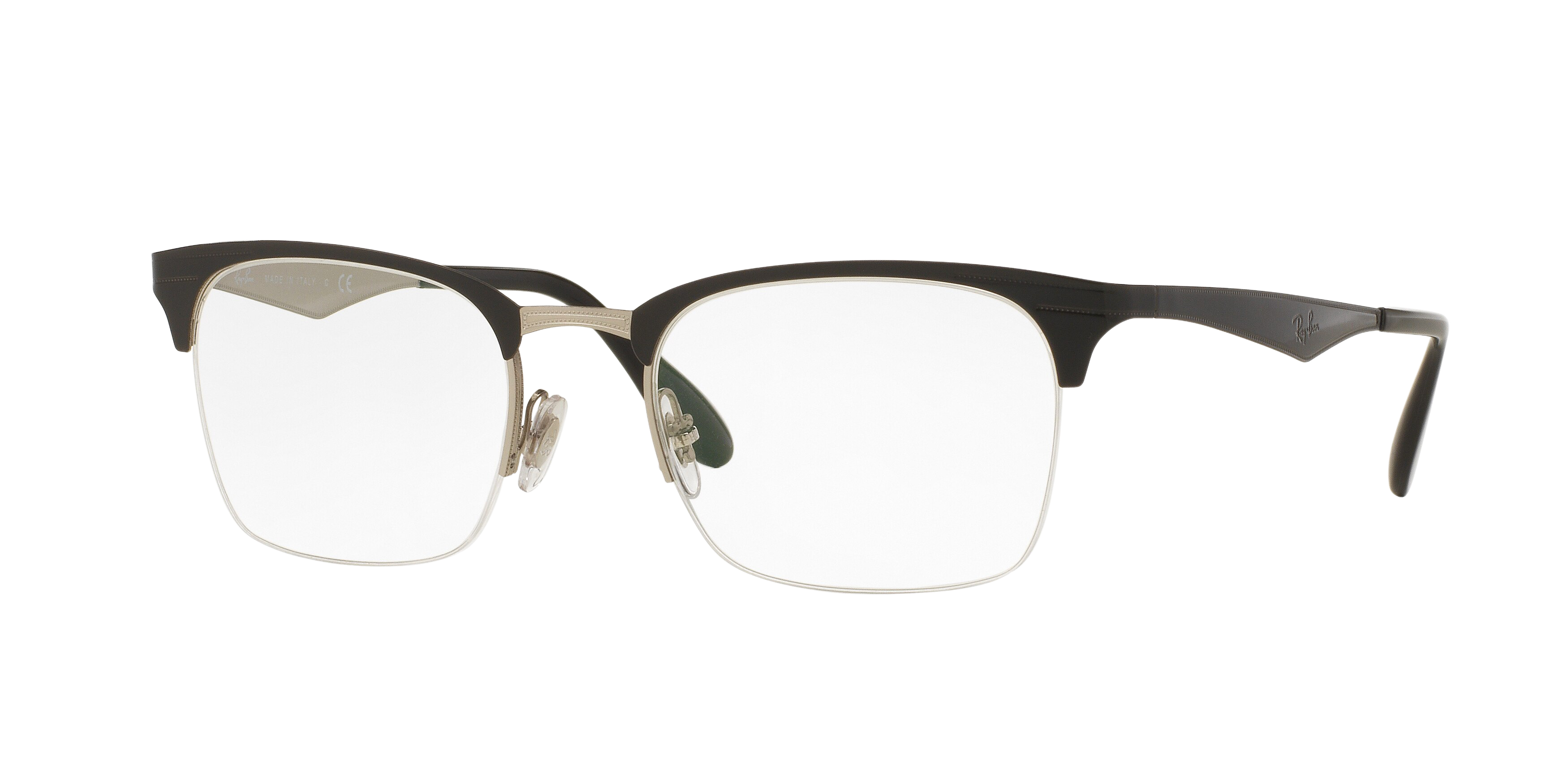 TOP SHINY BLACK ON SILVER