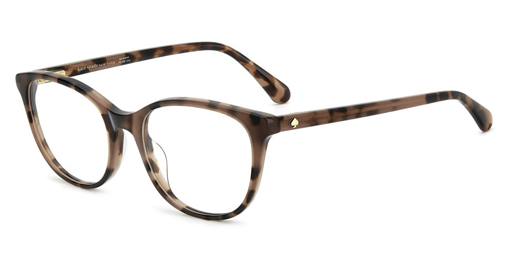Kate Spade KS DELANIE/US cateye eyeglasses in Havana