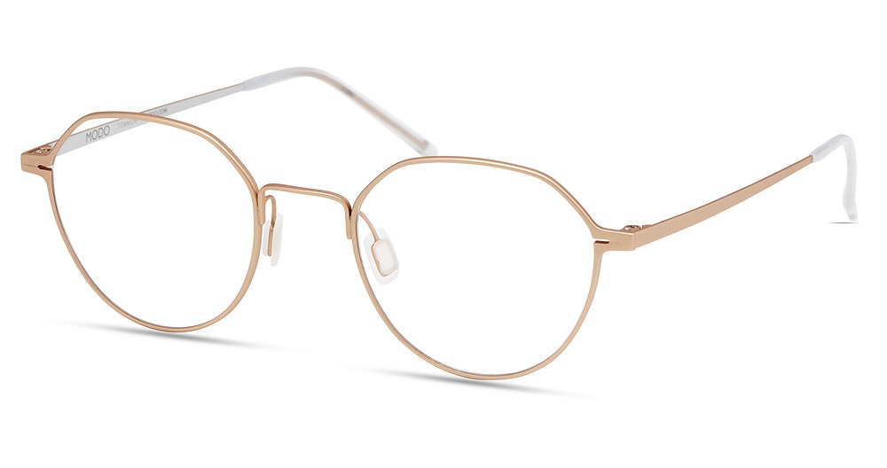 Modo 4241 round eyeglasses in Rose Gold