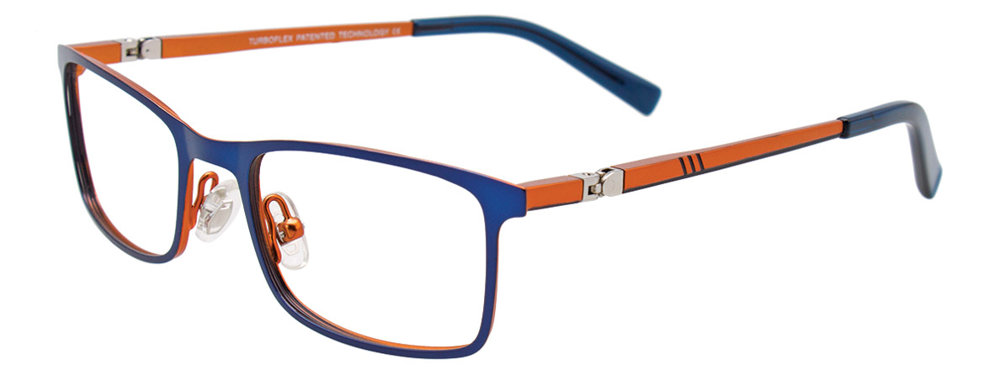 Matt Blue & Matt Orange
