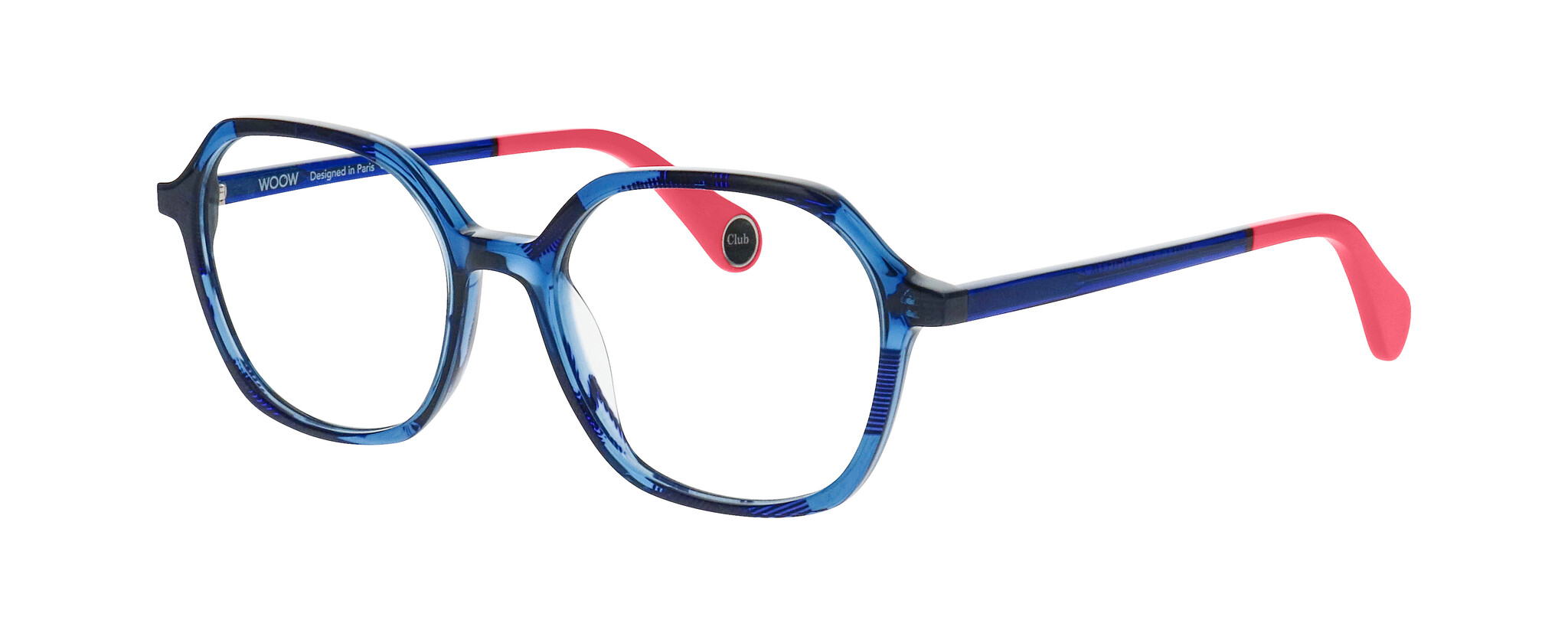 BLUE GEOMETRIC PATTERN