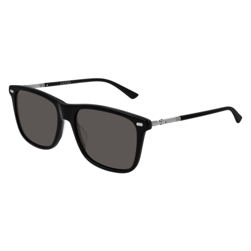 Gucci GG0518S rectangle sunglasses in Black