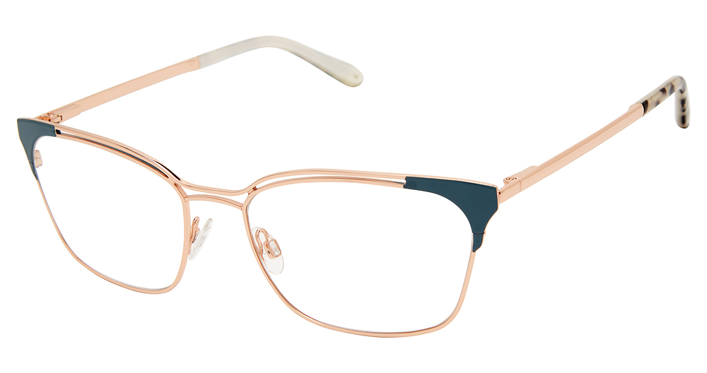 Blue/Rose Gold