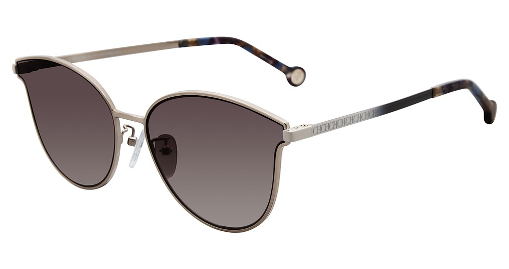 Carolina Herrera SHE104 cateye sunglasses in Gold Cream 0 A39
