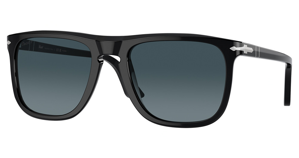 BLACK / LIGHT BLUE GRADIENT DARK BLUE