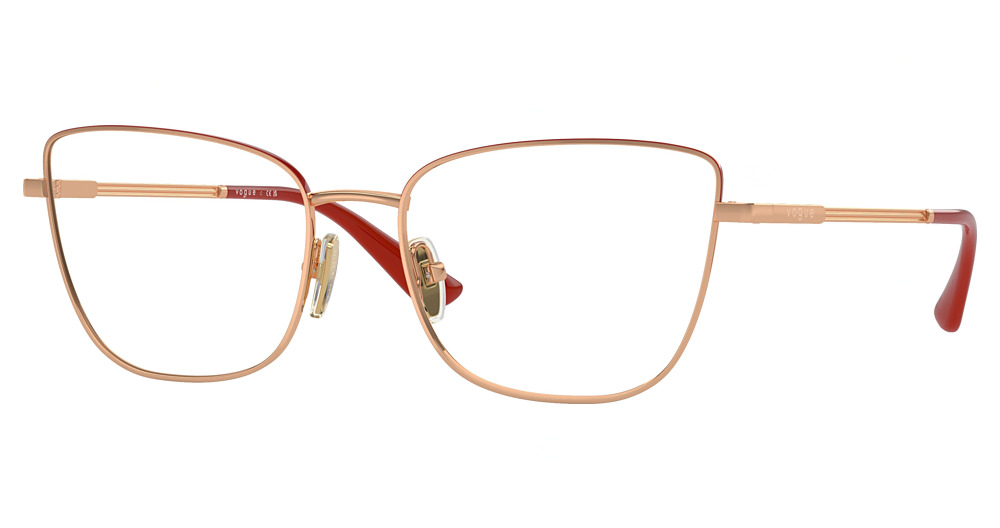 ROSE GOLD/TOP RED