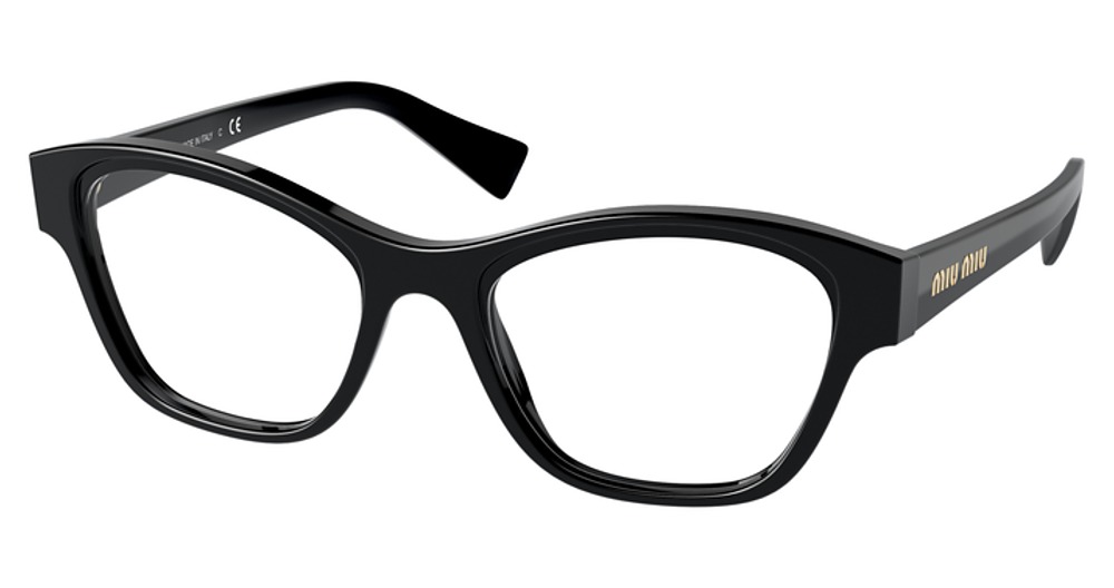 Miu Miu MU 08TV cateye eyeglasses in Black