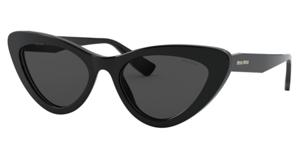 Miu Miu MU 01VS CORE COLLECTION cateye sunglasses in Black/Grey