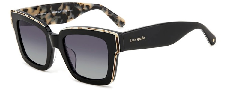 BK WHT HVN / GREY SHADED POLARIZED