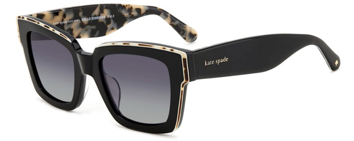 BK WHT HVN / GREY SHADED POLARIZED