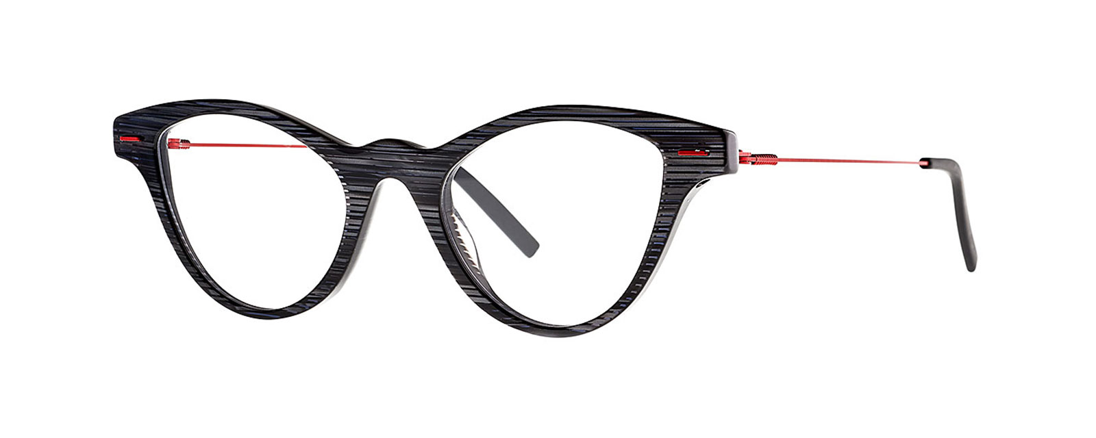BLACK LINED+RED