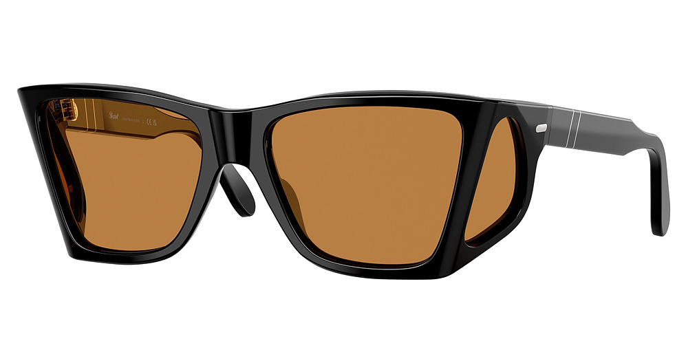 BLACK / COPPERY BROWN
