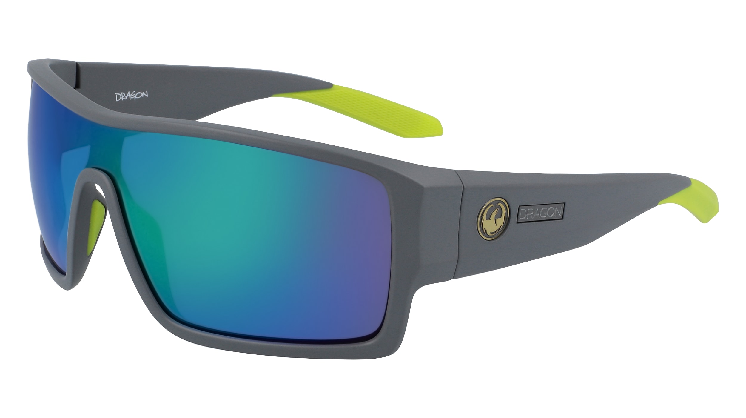 MATTE GREY/LL GREEN ION