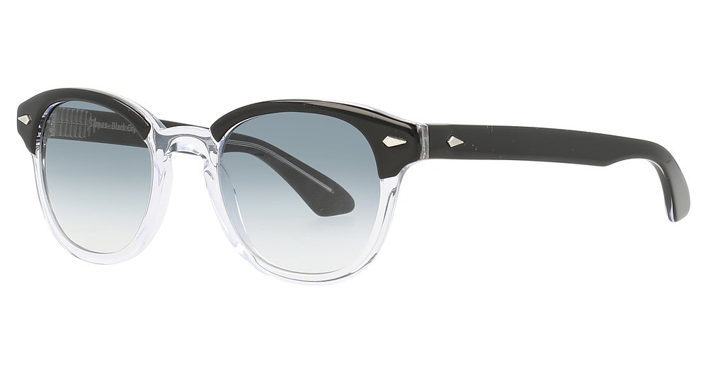 Buy Equal Blue Gradient Color Sunglasses Aviator Shape Full Rim Crystal  Frame Online