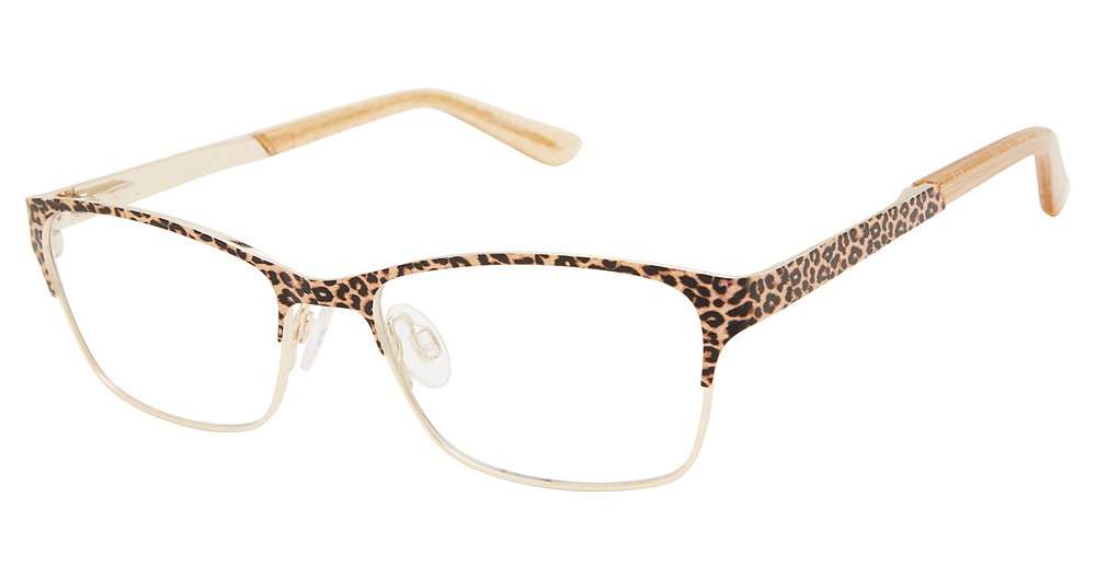 gold / leopard