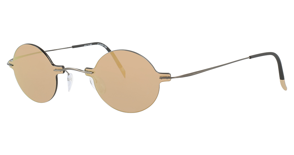 glossy gold mirror / glossy gold mirror