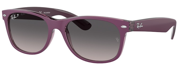 MATTE VIOLET ON TRANSPAR / GREY GRADIENT POLAR