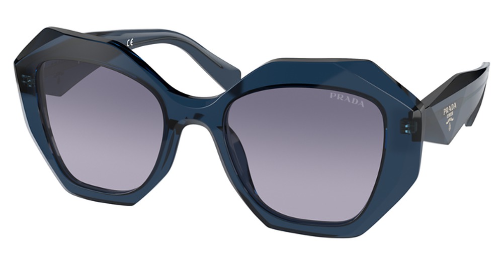 BLUE TRANSPARENT / LIGHT VIOLET GRADIENT BLUE