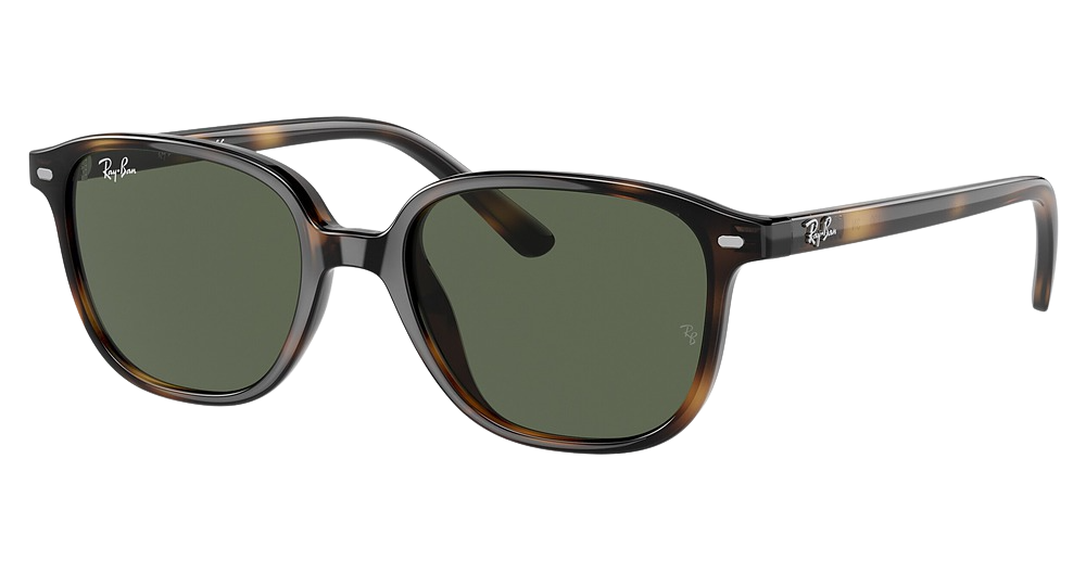 Ray-Ban RJ9093S JUNIOR LEONARD round sunglasses in Havana/Dark Green