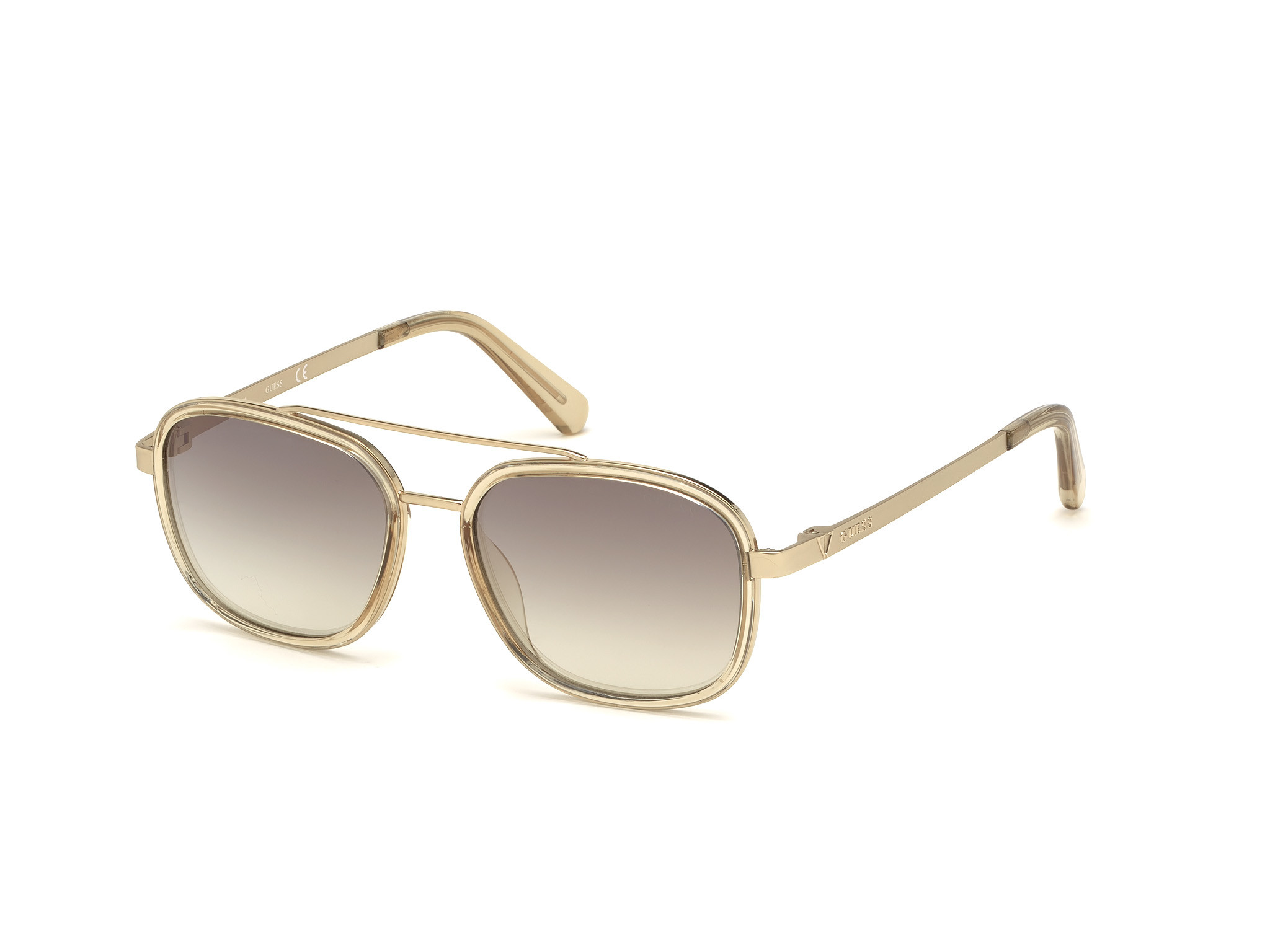Crystal Yellow/brown Mirror Lenses