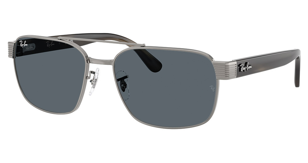 GUNMETAL / BLUE