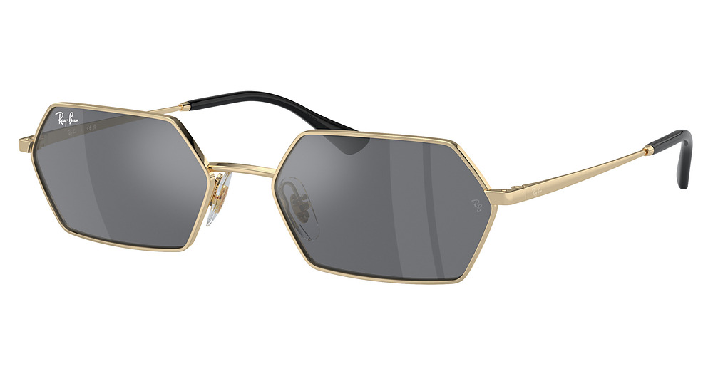 LIGHT GOLD / DARK GREY FLASH SILVER