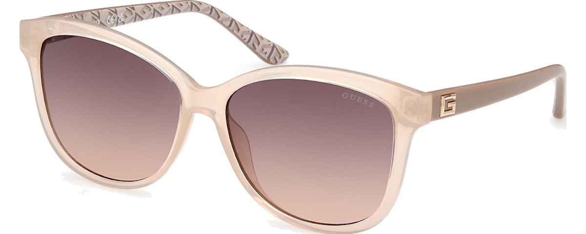 shiny beige / gradient brown