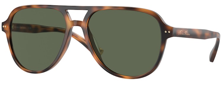 WARM TORTOISE / SOLID GREEN