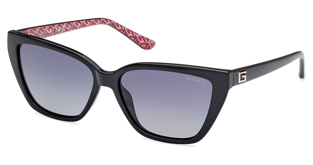 shiny black / smoke polarized