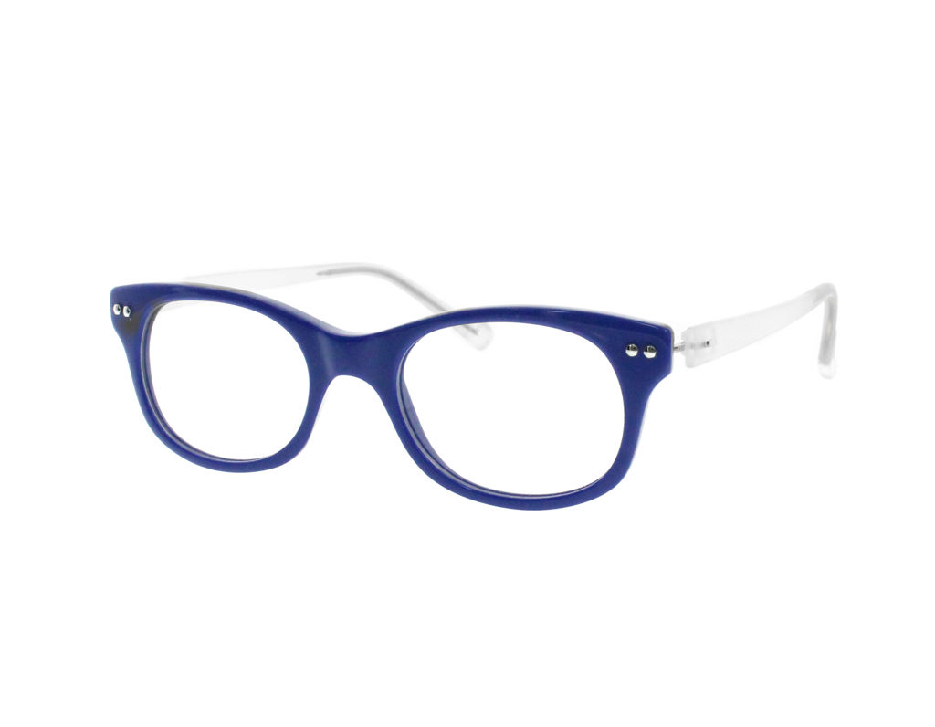 iGreen V4.57 square eyeglasses in Blue