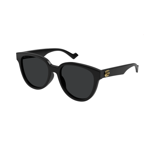 Gucci GG0960SA round sunglasses in Black Black Grey/Grey