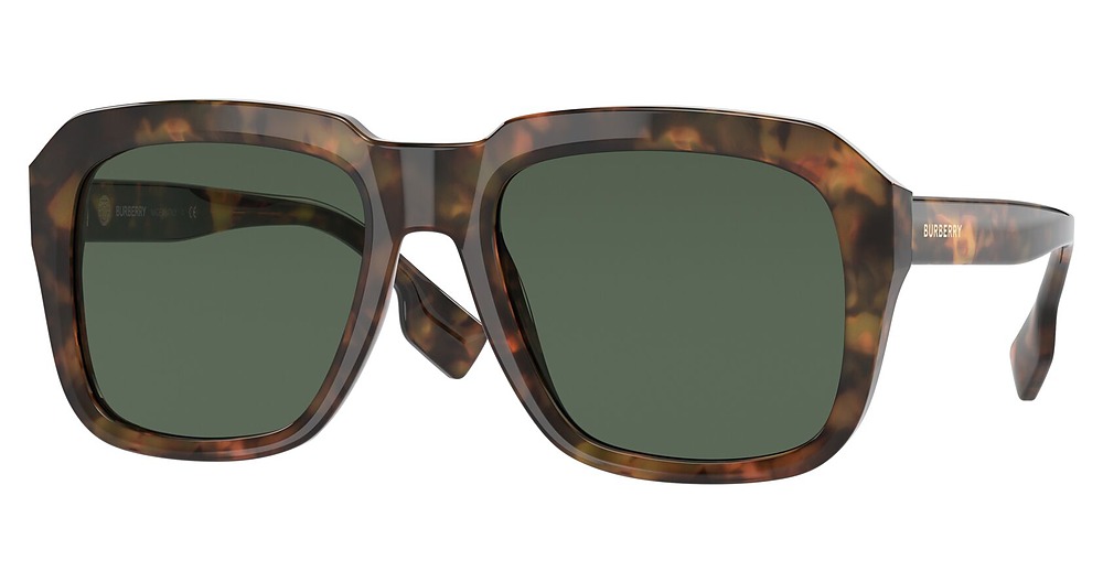 BROWN TORTOISE / DARK GREEN