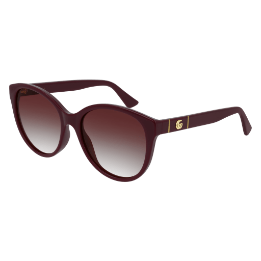 Gucci GG0631S cateye sunglasses in Burgundy Burgundy Red/Cr 39