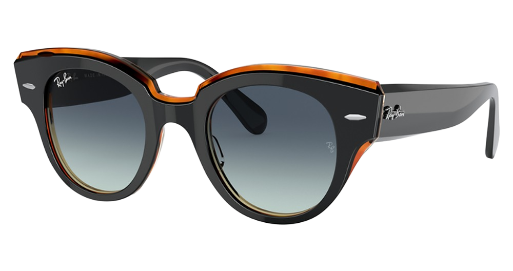 BLACK ON TRANSPARENT BRO / GREY GRADIENT