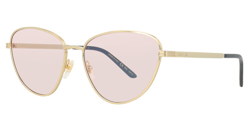 Gucci GG0803S cateye sunglasses in Gold Gold Pink/Pink