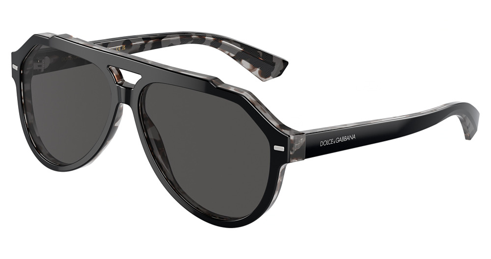 BLACK ON GREY HAVANA / DARK GREY