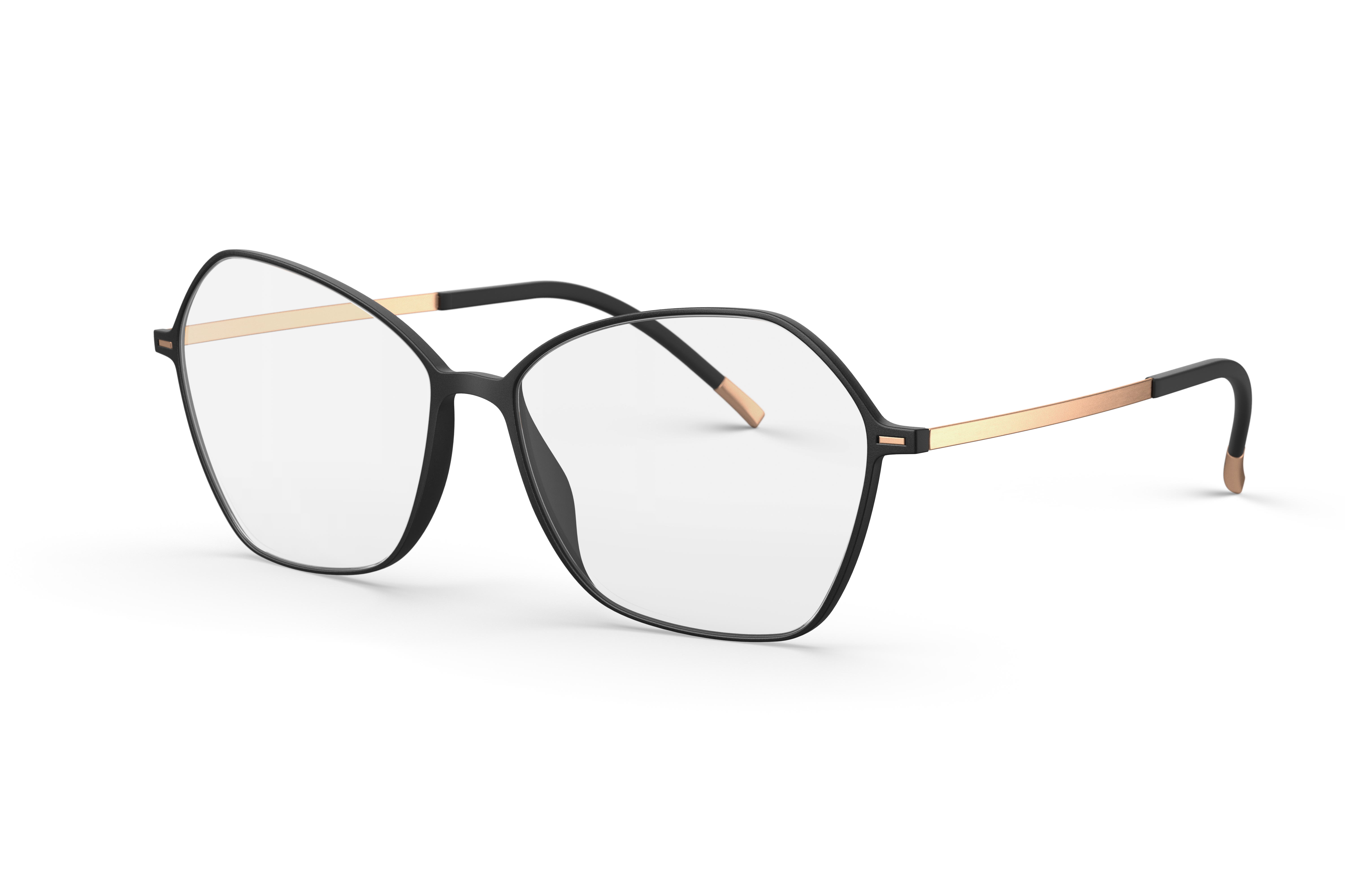 black/rosegold