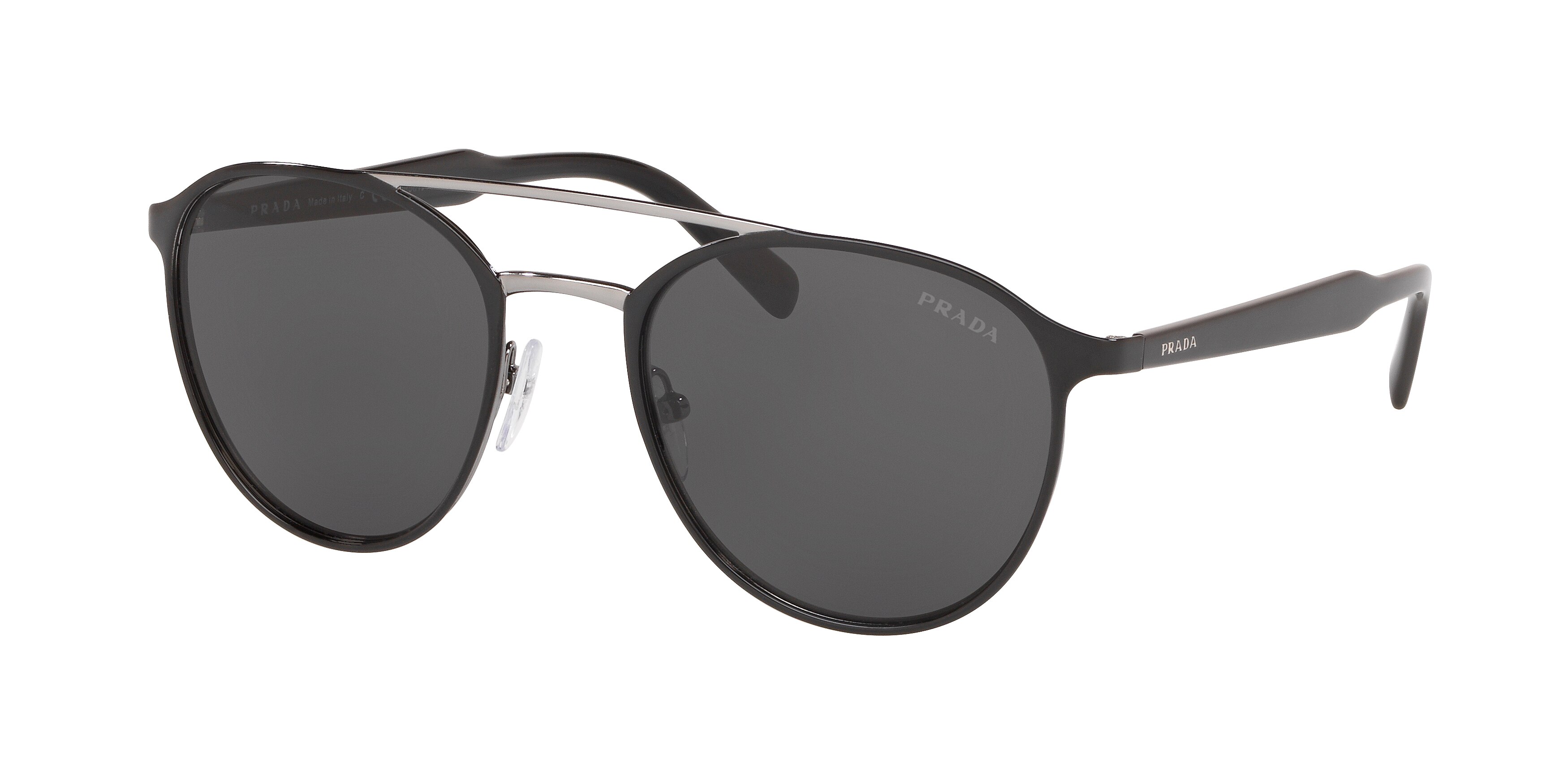 TOP BLACK ON GUNMETAL