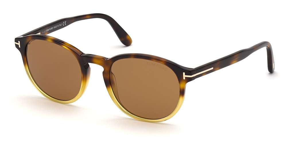 coloured havana / brown