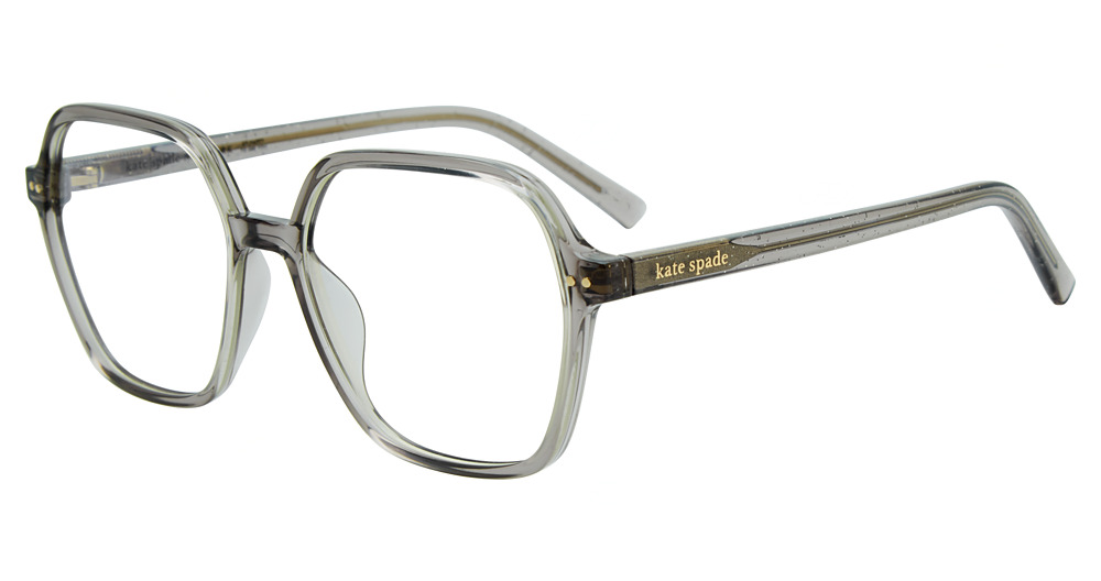 Kate Spade ZETTA/BB irregular eyeglasses in Grey