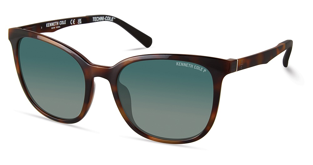 dark havana / green polarized