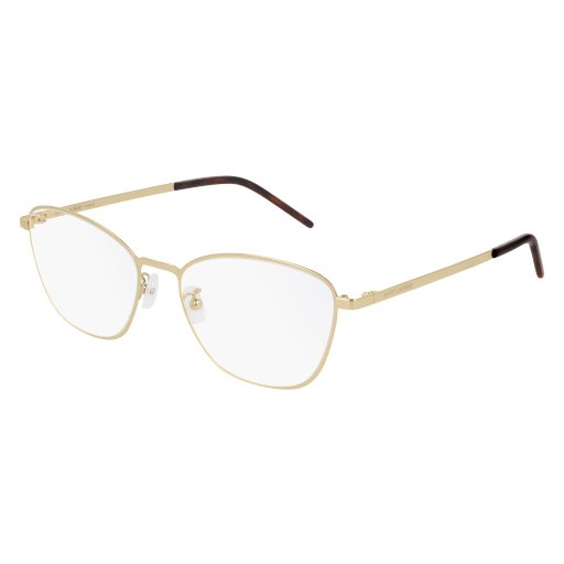 Saint Laurent SL 351 SLIM cateye sunglasses in Gold Gold Transparent
