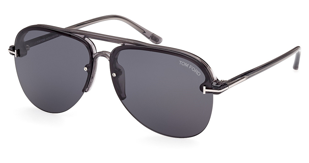 Tom Ford FT1004 aviator sunglasses in Grey/Other/Smoke